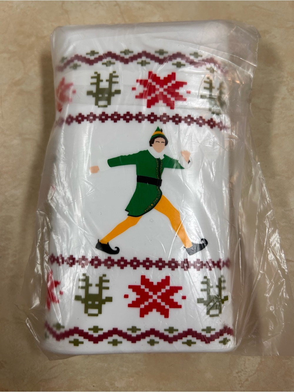 Buddy the Elf Silicone Can Sleeve Beersy